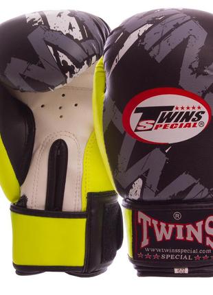 Рукавиці боксерські twn tw-2206 4-12 унцій кольору в асортименті2 фото