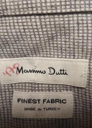 Massimo dutti оригинал! стильная мягчайшая рубашка из 100% хлопка2 фото