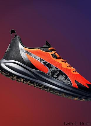 Кроссовки puma twitch runner trail. оригинал. размер 40 - 25.5 см
