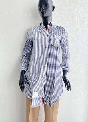 Удлиненная рубашка thom browne