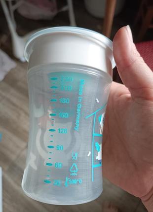 Обучально-тренировочный стакан непроливайка для деток от 8 месяцев, фирма nuk