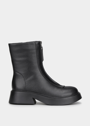 Оригинальные женские ботинки braska / ботинки черного цвета