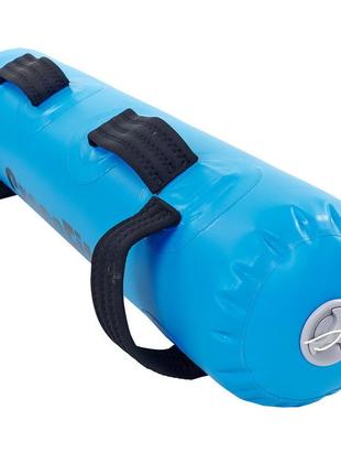 Мішок водяний динамічний для функціонального тренінгу zelart fi-5328 aqua power bag 20х85 см кольору в4 фото