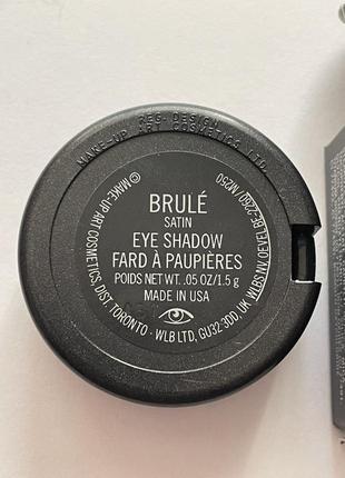 Тіні mac  brule satin4 фото