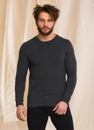 Футболка термо мужская  с длинным рукавом  hot touch   key  mvd -155