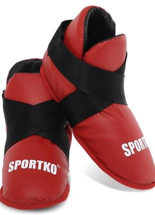 Футы защита ног для единорборств sportko зс1 sp-4707 s-l цвета в ассортименте1 фото