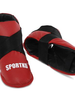 Футы защита ног для единорборств sportko зс1 sp-4707 s-l цвета в ассортименте2 фото