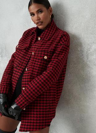 Стильный удлиненный оверсайз жакет пиджак куртка рубашка р 14