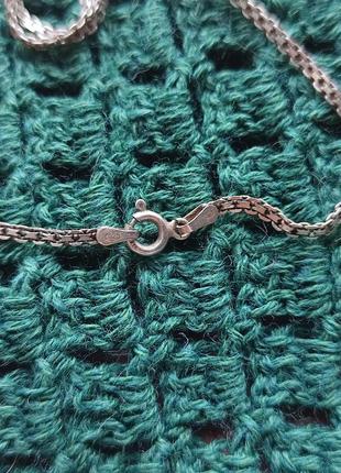 Срібна підвіска мощевик+ланцюжок ,925 проба