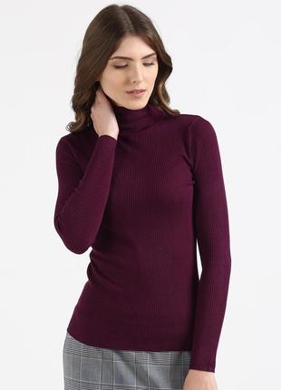 Водолазка гольф в рубчик marks&spencer із віскози