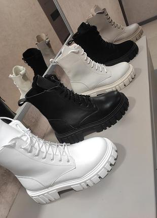 Зимові жіночі черевики берці, у різних кольорах