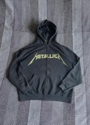Fruit of the loom metallica merch copyright кофта худі унісекс оригінал б у