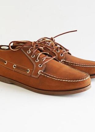 Топсайдери чоловічі шкіряні коричневі timberland розмір 45