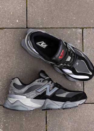 Кросівки new balance 9060 black grey1 фото