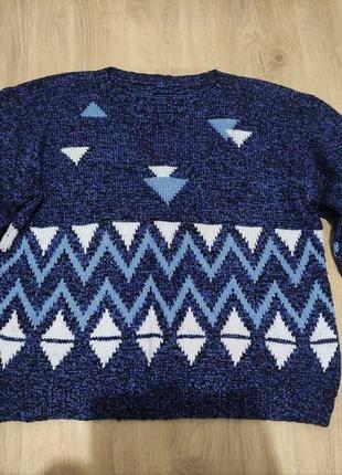 Теплий светр батал