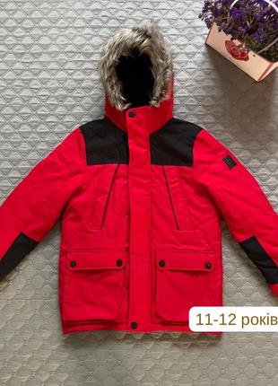 Зимняя куртка на мальчика подростка 11-12 лет, next