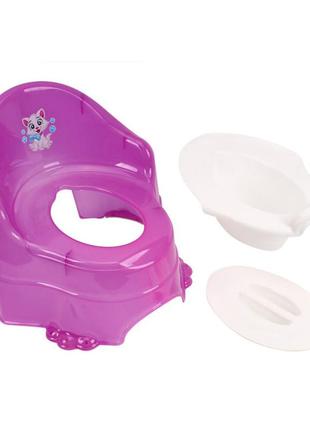 Горшок детский 9468txk с крышкой