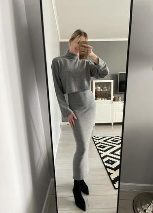 Теплый мягкий костюм