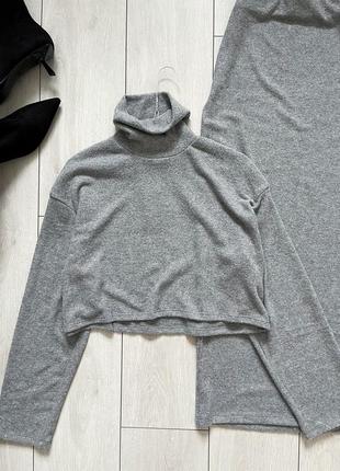 Теплый мягкий костюм