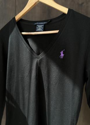 Лонгслів ralph laurent sport 100% cotton (size s-m)