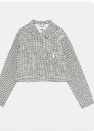 Джинсова куртка zara