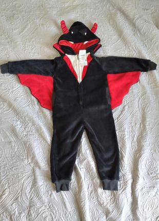 Кенгурумі-комбвнезон "дракула"