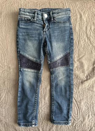 Джинсы на девочку 98 см