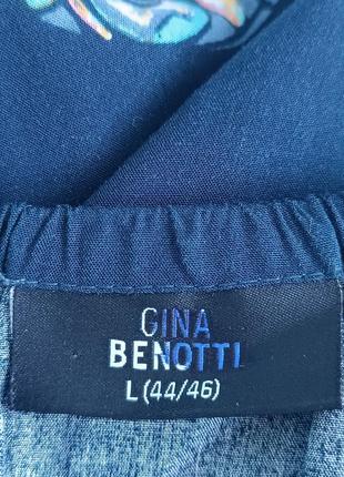 Натуральна віскозна блуза туніка gina benotti.5 фото