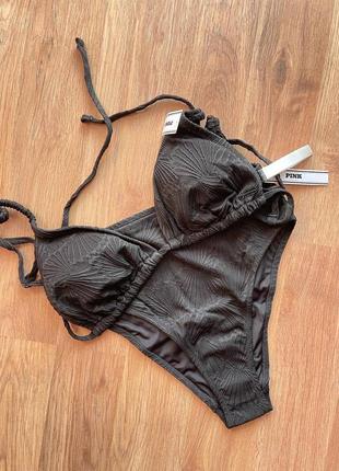 Оригінал купальник вікторія сікрет victorias secret виктория сикрет високі плавки