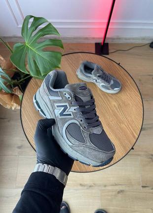 Кроссовки new balance 2002r dark grey2 фото