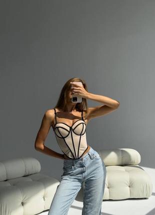 Корсет топ