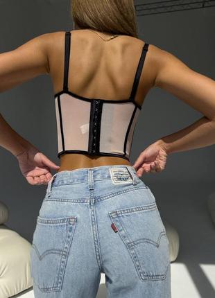 Корсет топ