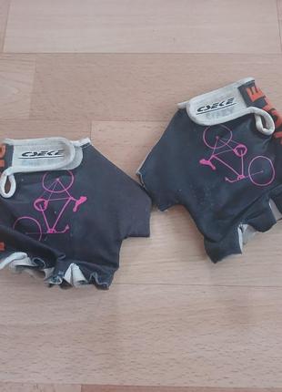 Рукавиці без пальців велоперчатки  велосипед