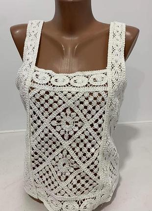 Вязаний топ