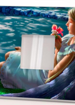 Зеркало декоративное "манга. аниме" подарок в интерьер для фаната японской анимации