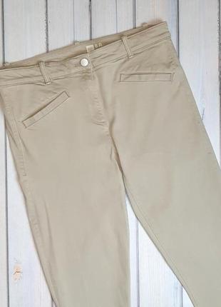 💥1+1=3 фирменные песочные зауженные джинсы джеггинсы скинни gap, размер 44 - 462 фото