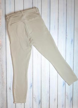 💥1+1=3 фирменные песочные зауженные джинсы джеггинсы скинни gap, размер 44 - 464 фото