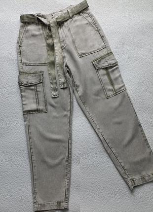 Женские брюки карго guess