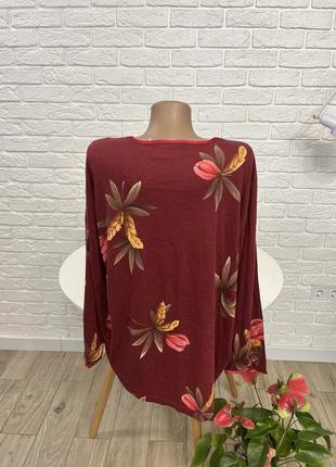 Блузка блуза  кофтинка з довгим рукавом р 52-542 фото