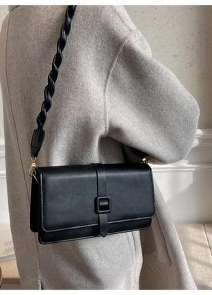 Небольшая женская сумочка клатч, маленькая сумка багет2 фото