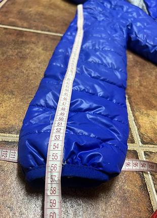 Куртка синяя женская яркая