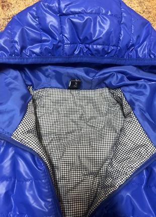 Куртка синяя женская яркая