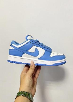 Nike dunk low blue2 фото