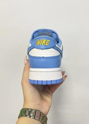 Nike dunk low blue4 фото