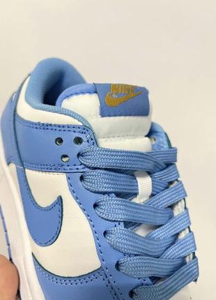 Nike dunk low blue9 фото