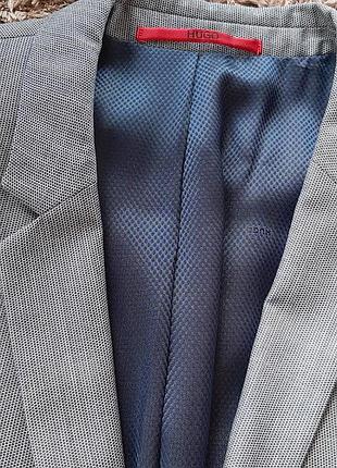 Брендовый стильный мужской костюм пиджак брюки