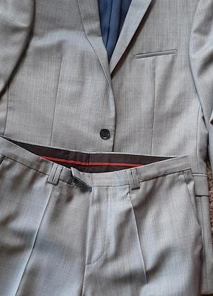 Брендовый стильный мужской костюм пиджак брюки