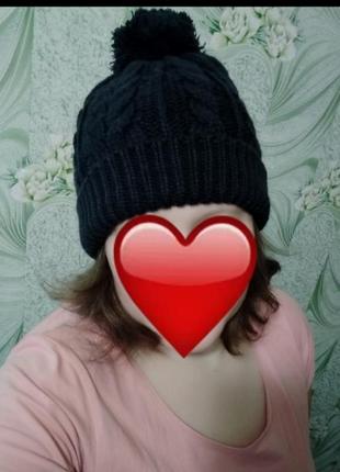 Шапка теплая унисекс