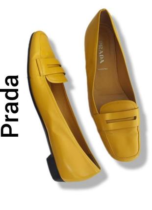 Лоферы туфли винтаж prada