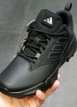 Туристичні чоловічі кросівки черевики adidas unity leather black